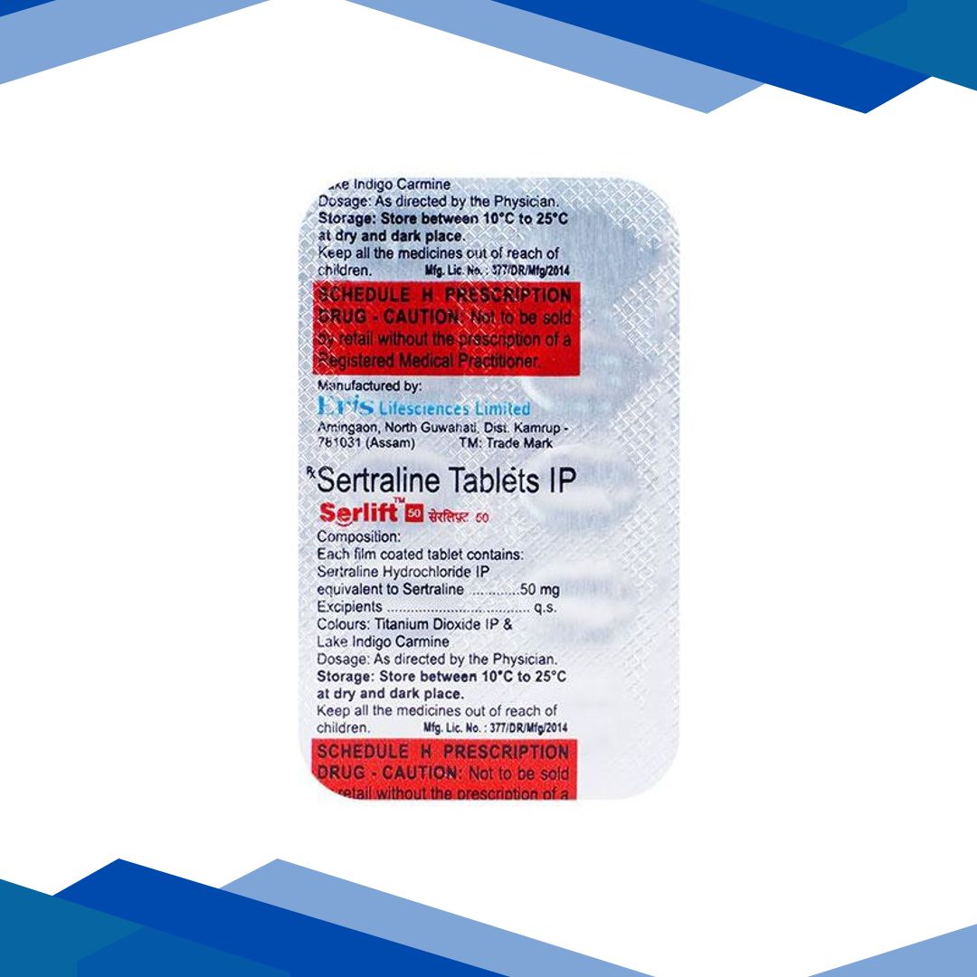 Serlift 50mg Tablet 10’S