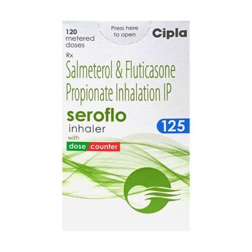 Seroflo 125 with Dose Counter 120MD Inhaler 7.2g
