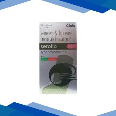 Seroflo 250 Synchrobreathe with dose counter Inhaler 120Mdi