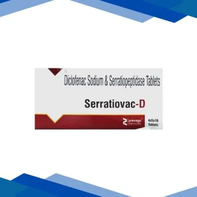 SERRATIOVAC D Tablet 10’s