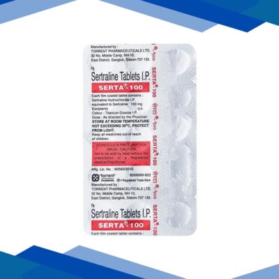 Serta 100mg Tablet 15’S