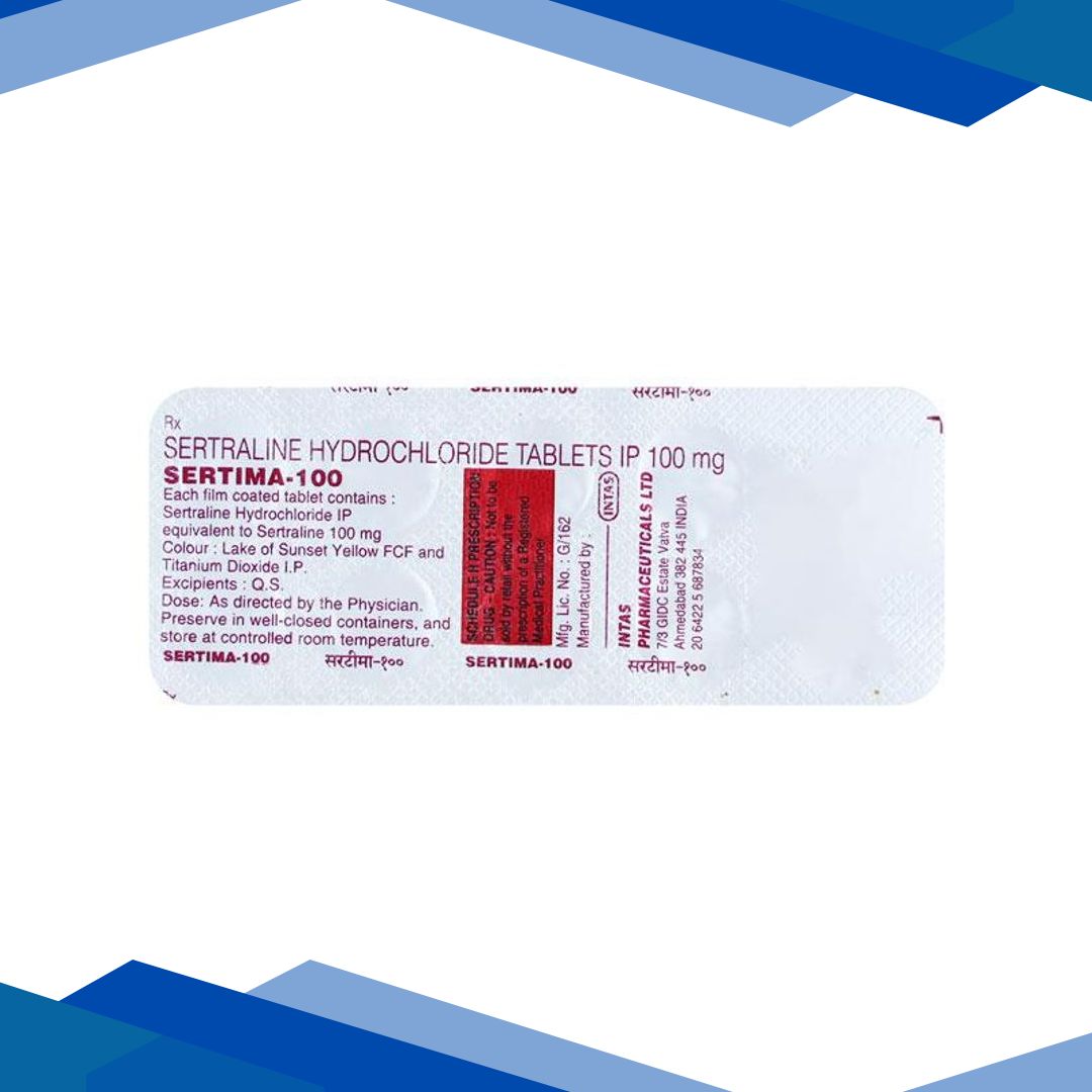 Sertima 100mg Tablet 10’S