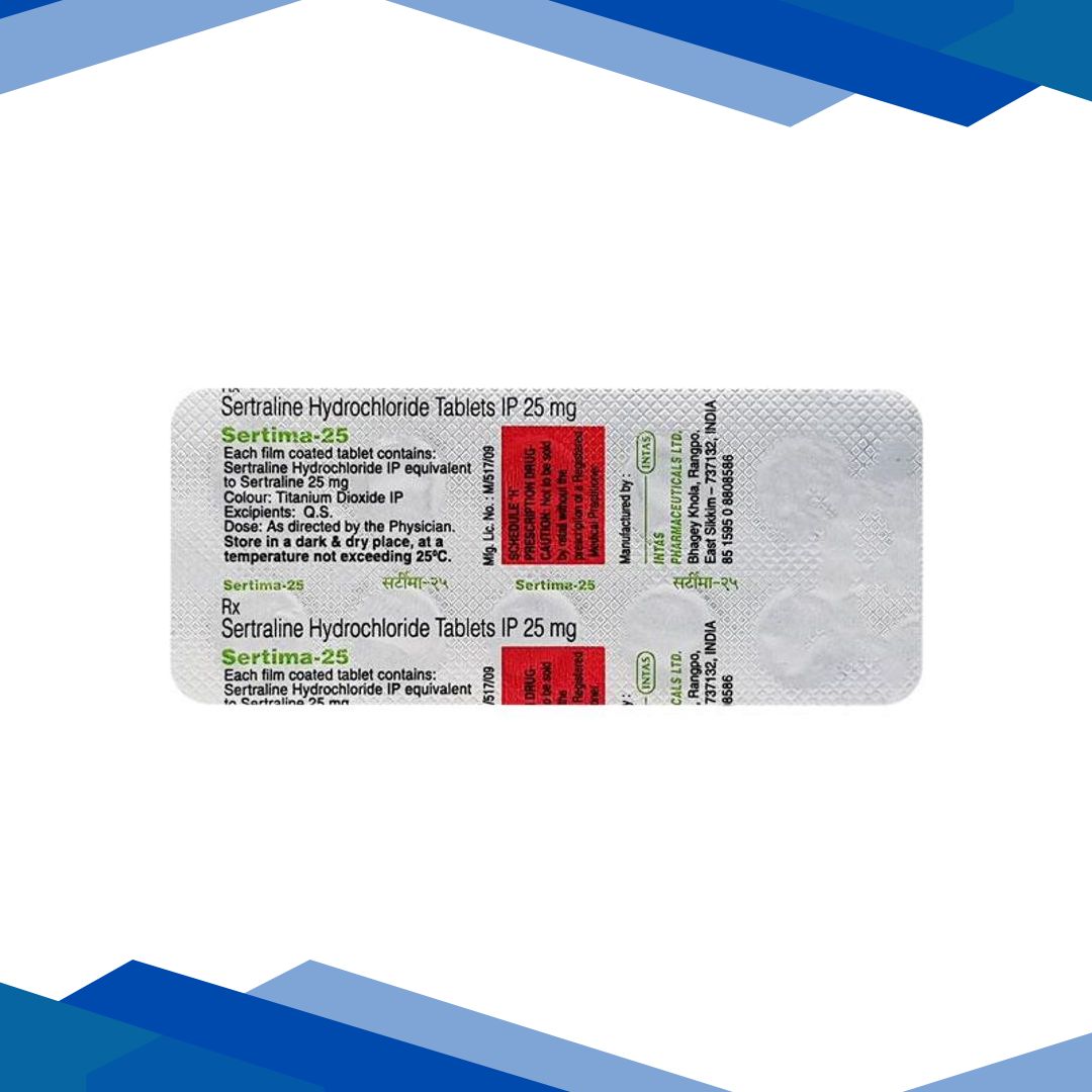 Sertima 25mg Tablet 10’S