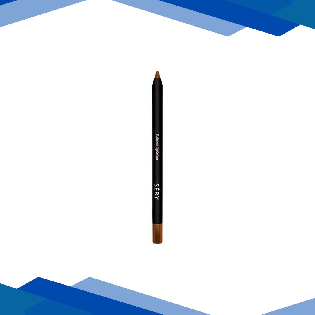 Sery Statement Eye Pencil 24 Hours Stay Gel Finish Eyeliner, Bronze, Shimmery Finish EP-07 1.2 ml