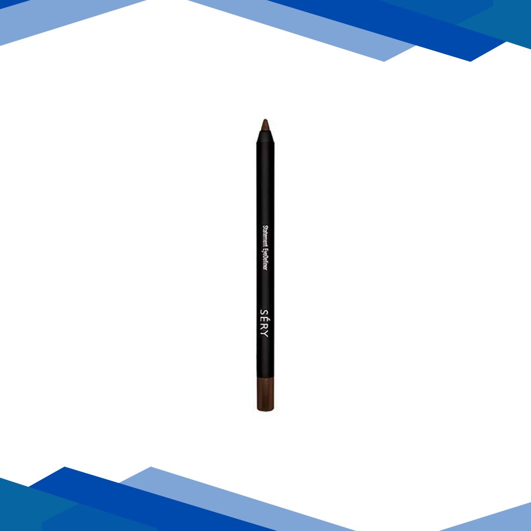 Sery Statement Eye Pencil 24 Hours Stay Gel Finish Eyeliner, Deep Brown, Shimmery Finish EP-06 1.2 ml