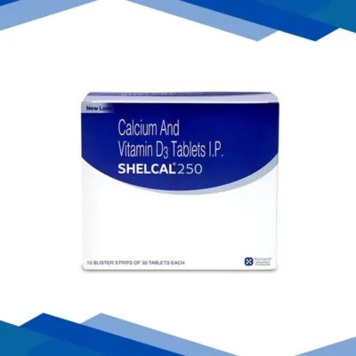 Shelcal 250mg Tablet 30’S
