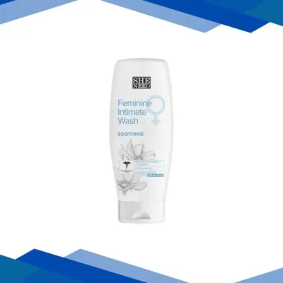 SheNeed Soothing Feminine Intimate Wash 100% Natural With Aloe Vera, Olive Oil & Tree Tea Oil 200 ml