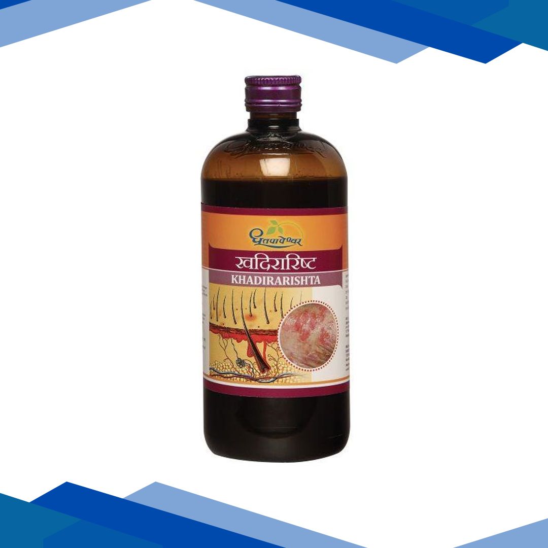 Shree Dhootapapeshwar Khadirarishta Tonic 450 ml