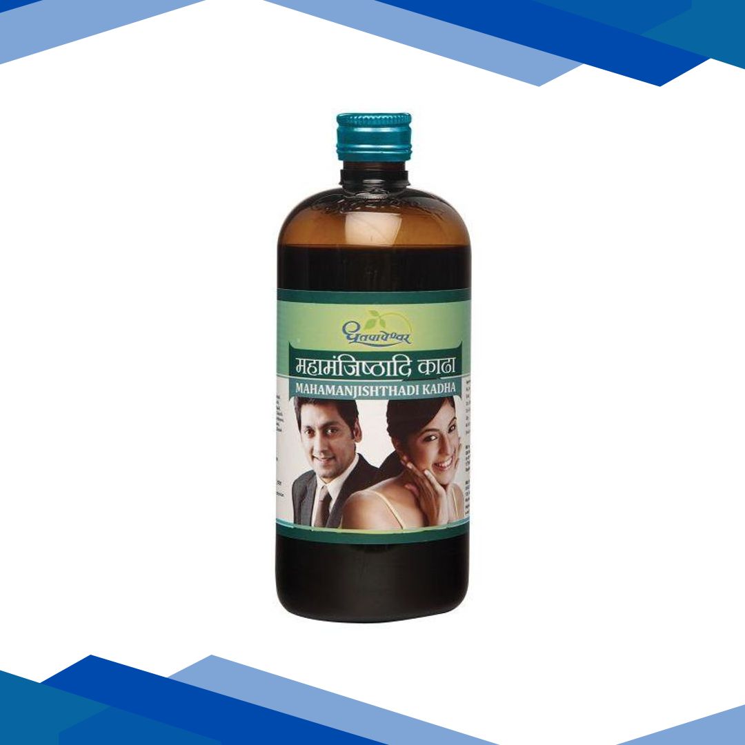 Shree Dhootapapeshwar Mahamanjishthadi Kadha Tonic 450 ml