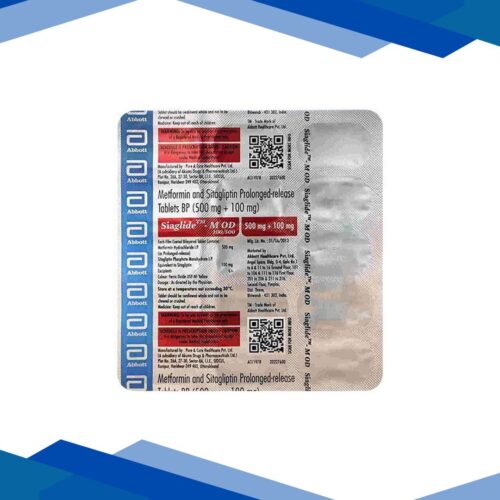 SIAGLIDE M OD 100/500 Tablet 15’s