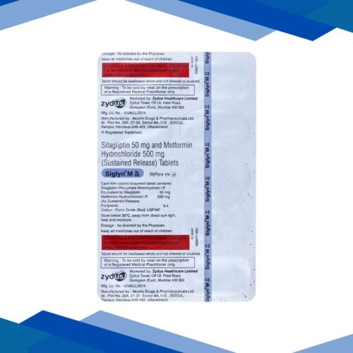SIGLYN M 50/500 Tablet 10’s