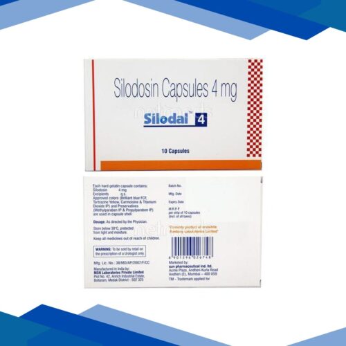 Silodal 4mg Capsule 10’S