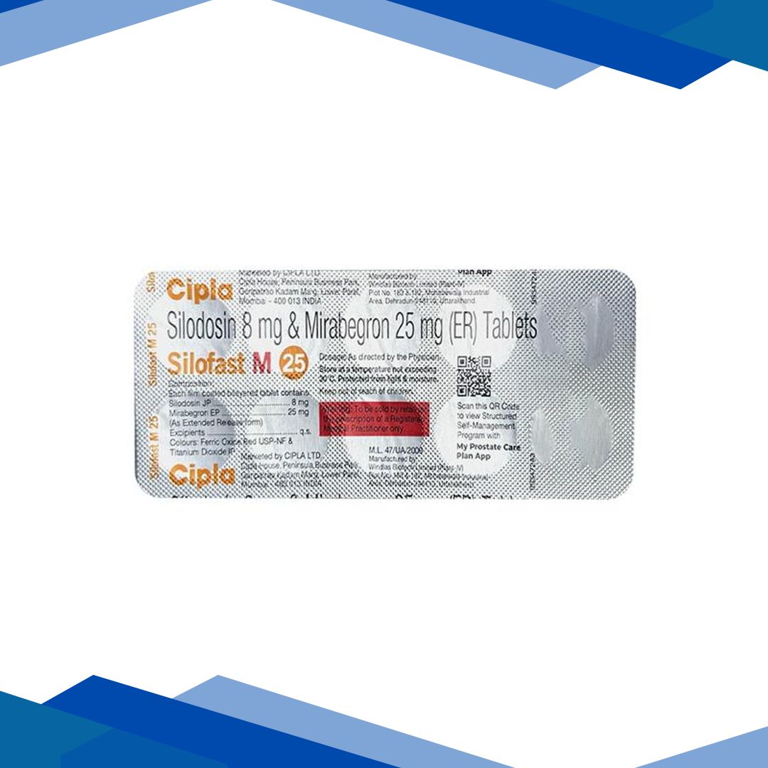 SILOFAST M 25 Tablet 10’s