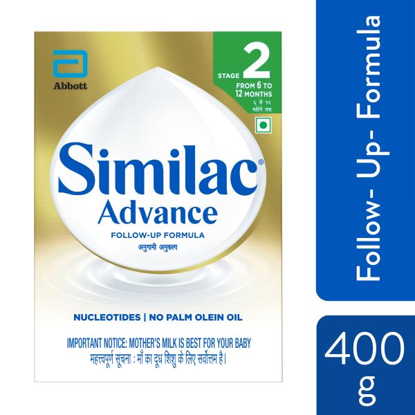 Similac Advance 2 Follow Up Formula Powder Refill – (6-12 Months) 400 g