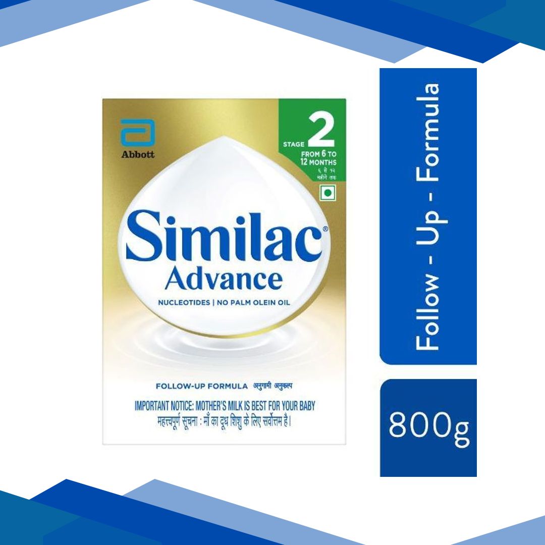 Similac Advance Follow Up Formula Stage 2 Powder (6 to 12 months) Refill Pack 800 g