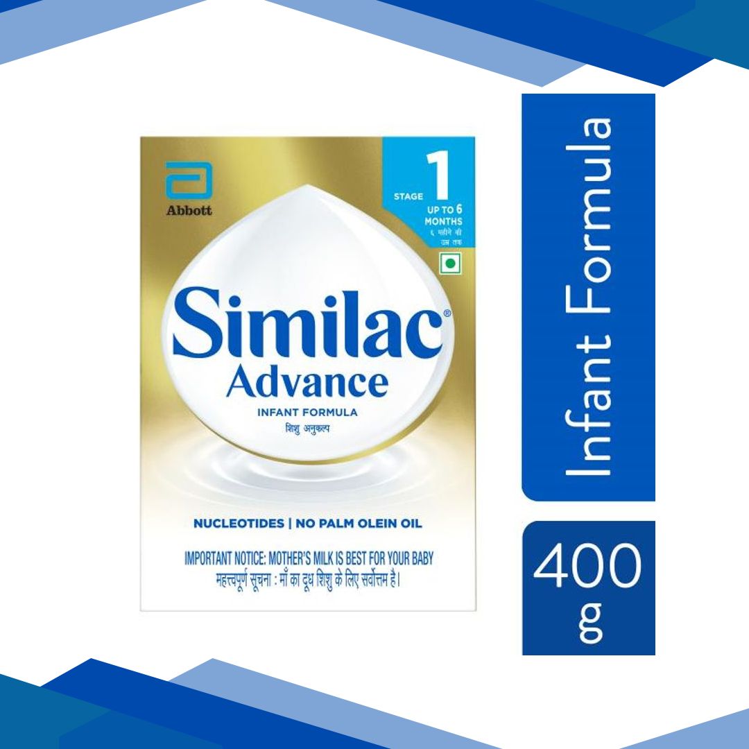 Similac Advance Infant Formula Stage 1 Powder – Refill Pack 400 gm
