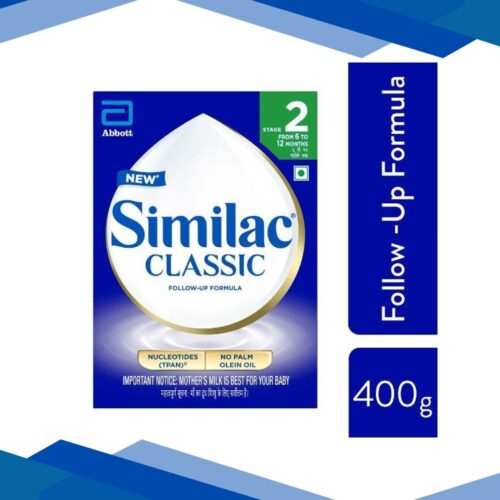 Similac Classic Follow-Up Formula Stage 2 Powder (6 to 12 months) Refill Pack 400 g