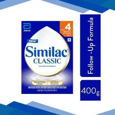 Similac Classic Follow-Up Formula Stage 4 Powder (18 to 24 months) Refill Pack 400 g