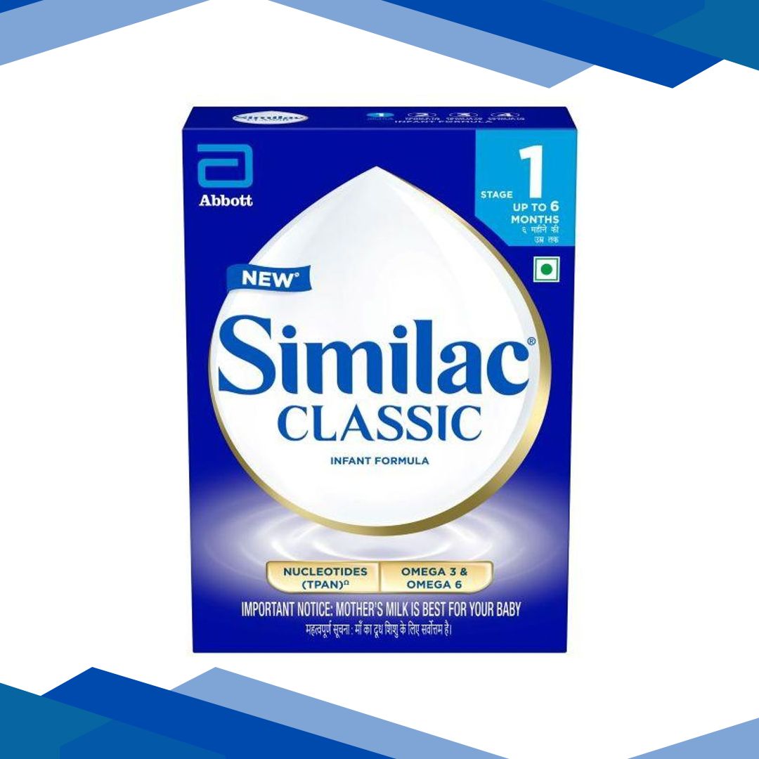 Similac Classic Infant Formula stage 1 Powder (Up to 6 months) Refill Pack 400 g