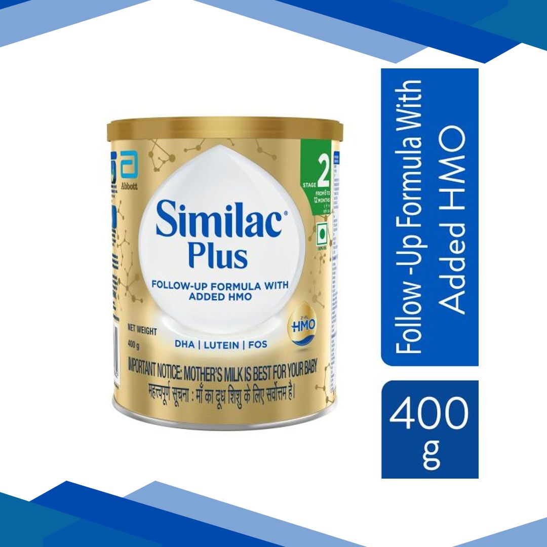 Similac Plus Stage 2 (6-12 months) Powder 400 gm – Tin