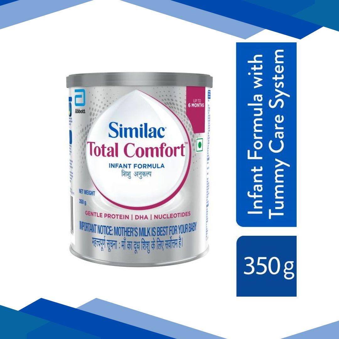 Similac Total Comfort Infant Formula Powder Tin – (Upto 6 Months) 350 g