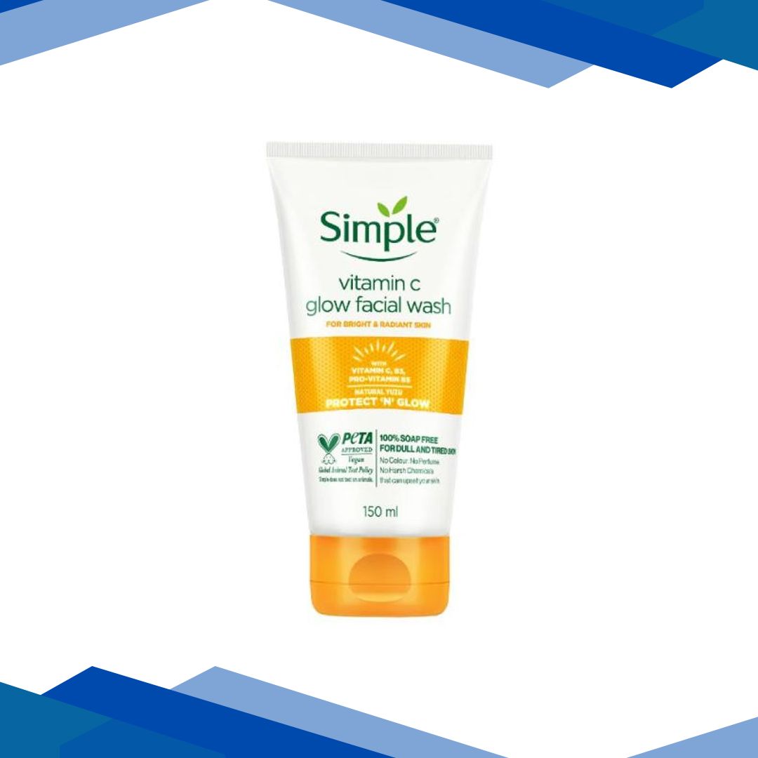Simple Protect N Glow Vitamin C Facial Wash 150 ml