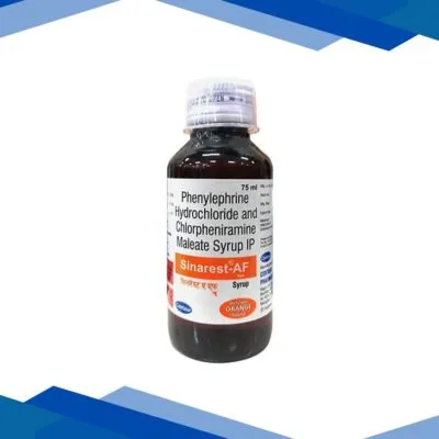SINAREST AF NEW DELICIOUS ORANGE FLAVOUR Syrup 75ml