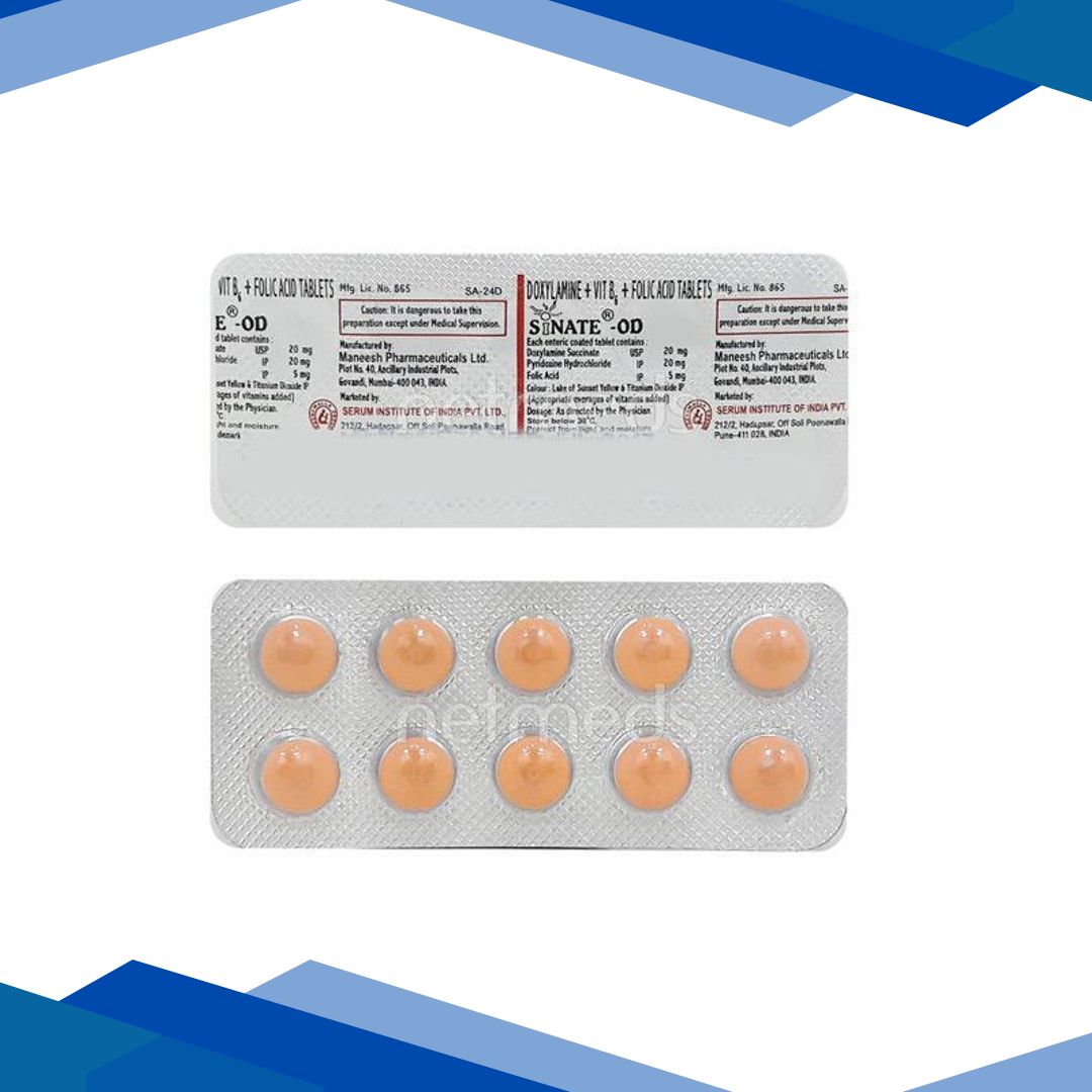 Sinate-OD Tablet 10’S