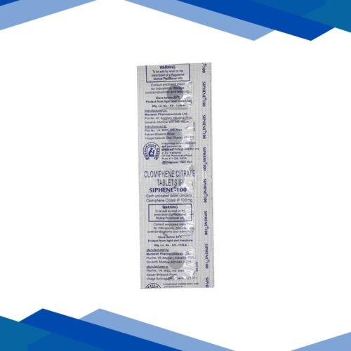 Siphene 100mg Tablet 5’S