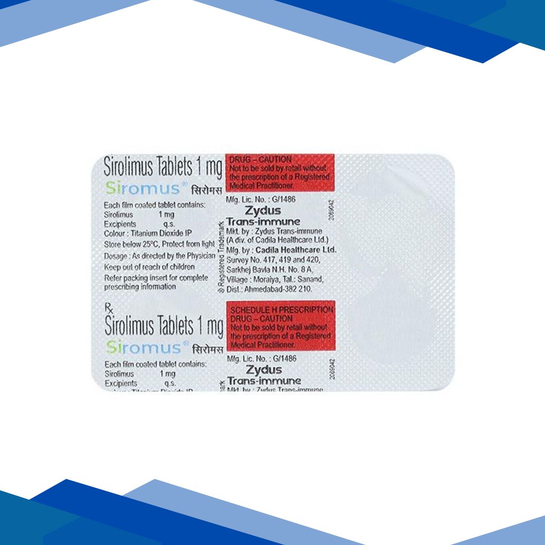 Siromus 1mg Tablet 6’S