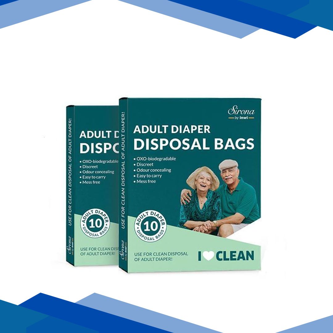Sirona Adult Diaper Disposal Bags (Pack 2 x 10’s)