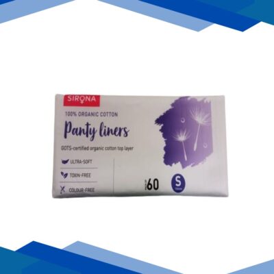 Sirona Organic Cotton Panty Liner (S) 60’s