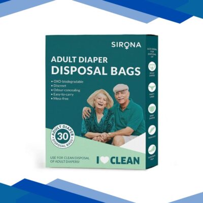 Sirona Premium Adult Diaper Disposal Bags (Pack of 30) 1’s