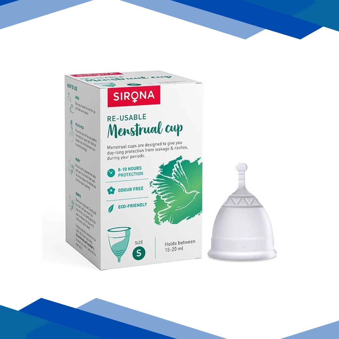 Sirona Premium Reusable Menstrual Cup -Small