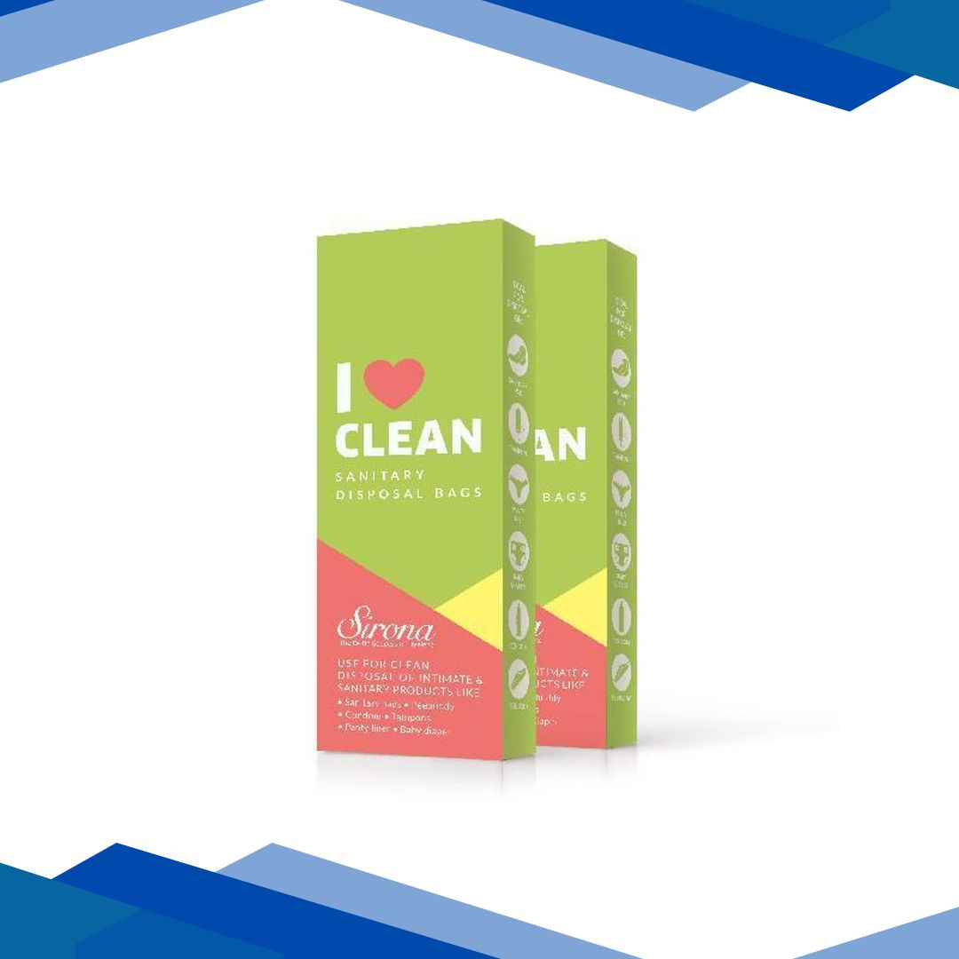 Sirona Sanitary & Diapers Disposal Bag (Pack of 2 x 15’s)