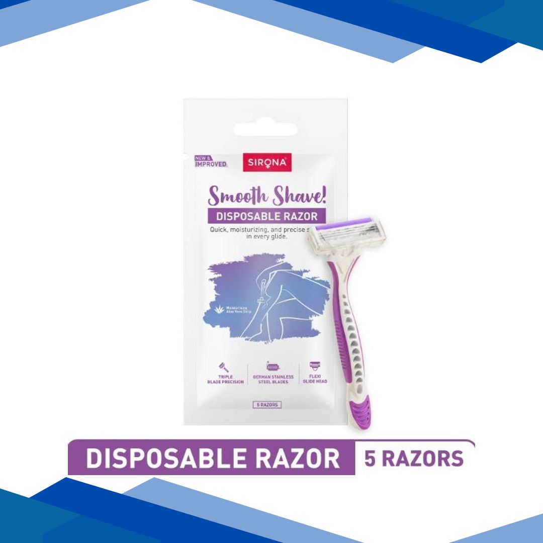 Sirona Smooth Shave disposable Razor 5’s