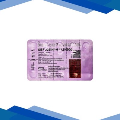 SISFLOZIN M 12.5/500 Tablet 10’s