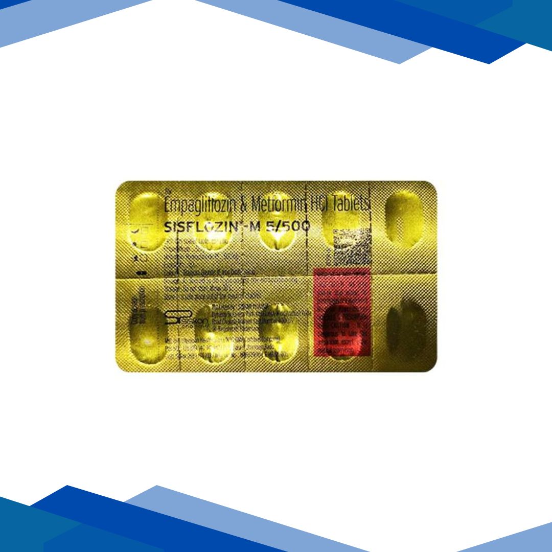 SISFLOZIN M 5/500 Tablet 10’s