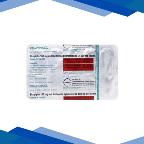 SITABITE M 100/500 Tablet 10’s