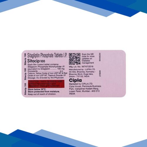 SITACIP 100 Tablet 10’s