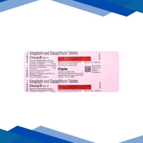 SITACIP D 100/10 Tablet 10’s
