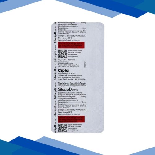 SITACIP D 50/10 Tablet 10’s