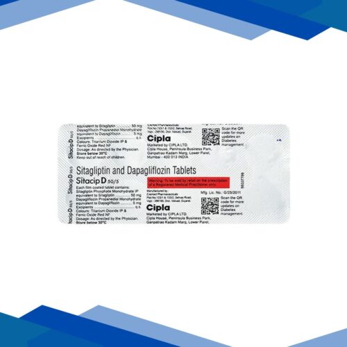 SITACIP D 50/5 Tablet 10’s