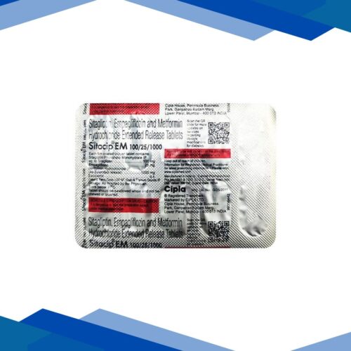 SITACIP EM 25/100/1000 Tablet 10’s