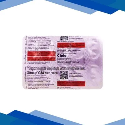 SITACIP GM 50/1/1000 Tablet 10’s