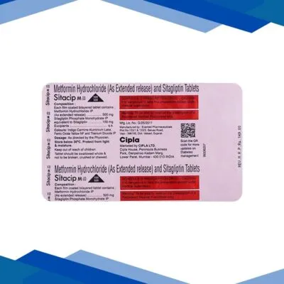 SITACIP M 100/500 Tablet 10’s