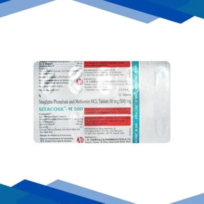 SITACOSE M 500 Tablet 10’s