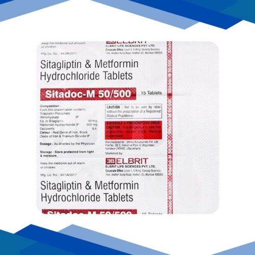 SITADOC M 50/500 Tablet 15’s
