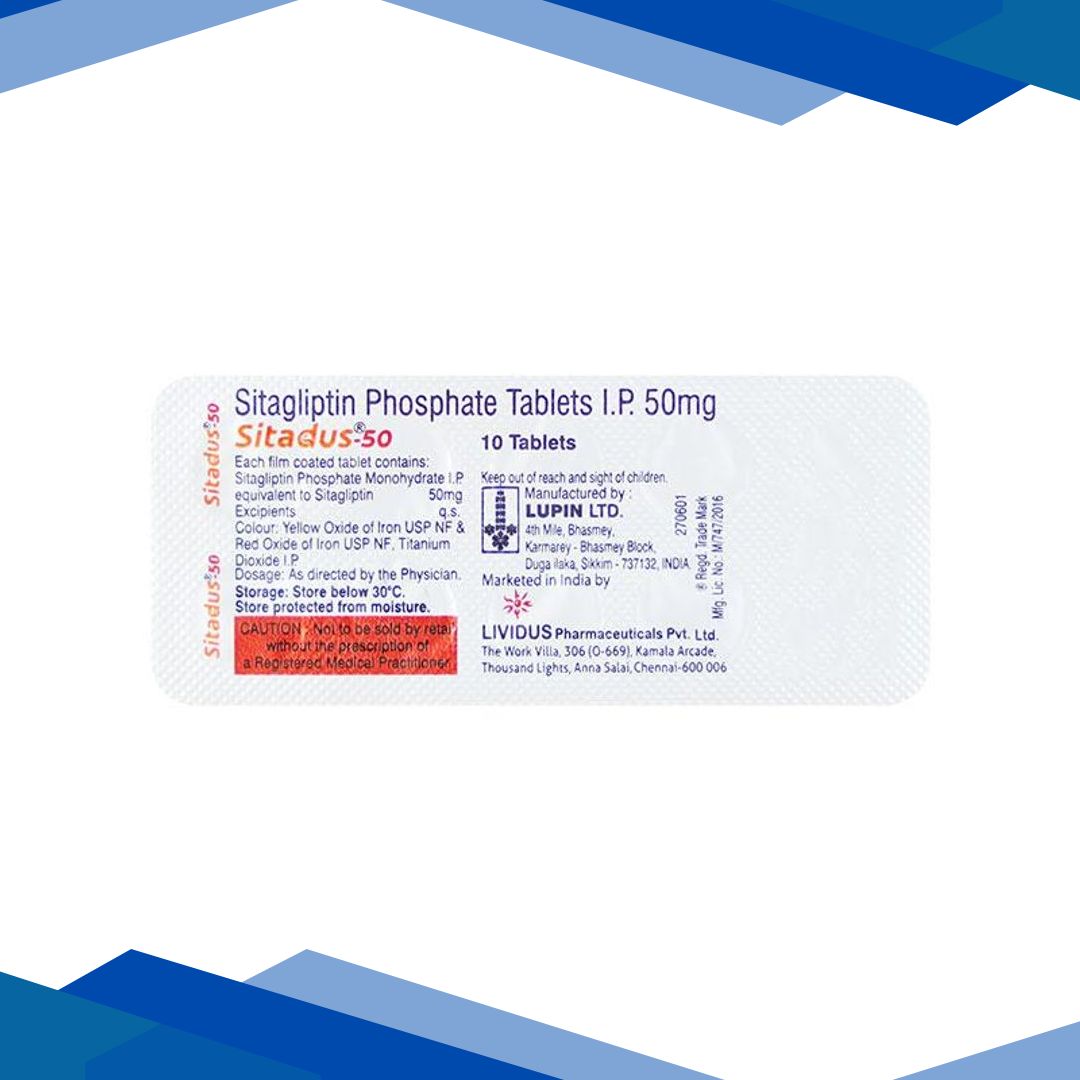 SITADUS 50 Tablet 10’s