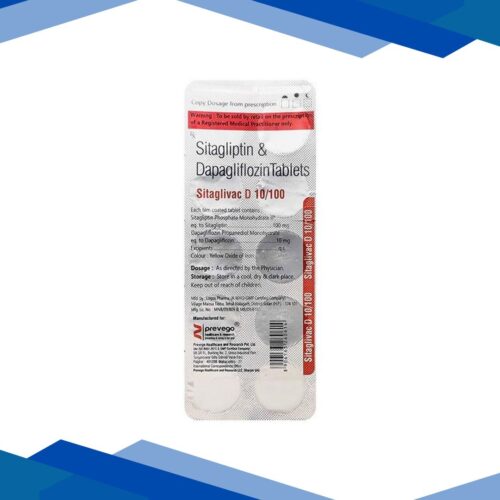 SITAGLIVAC D 10/100 Tablet 10’s